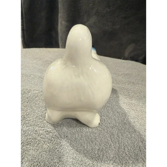 Vintage Ceramic Cat Kitty Stretching Collectible Mexico White Persian - Picture 5 of 11